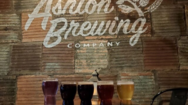 A delicious flight from Ashton Brewing! Ashton Brewing