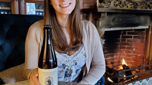 We did a small photoshoot with some Arrowood Farms beers. Melissa