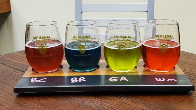 They actually tasted like warheads. Really interesting flavors. Warhead Beer Flight