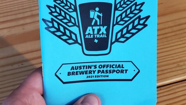 Austin beer passport available at most Austin breweries. Austin Passport
