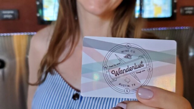Wanderlust Wine Co + Pour My Beer Card. Wanderlust