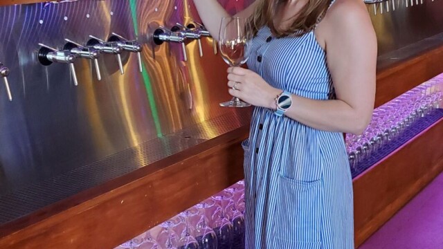 Pour My Beer... well wine... at Wanderlust Melissa at Wanderlust Wine Co