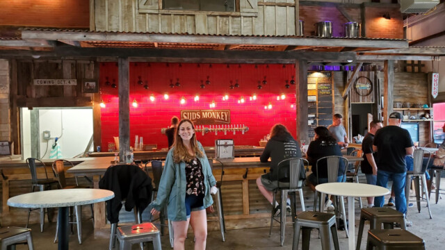 This new taproom is huge! Suds Monkey
