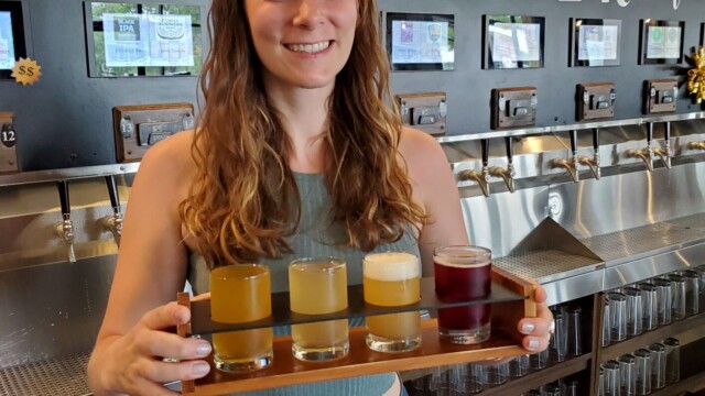 DIY Flight at OZ Tap House DIY Flight