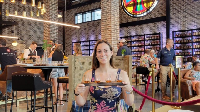 Andrew's flight from Burnt Church Whisky Flight