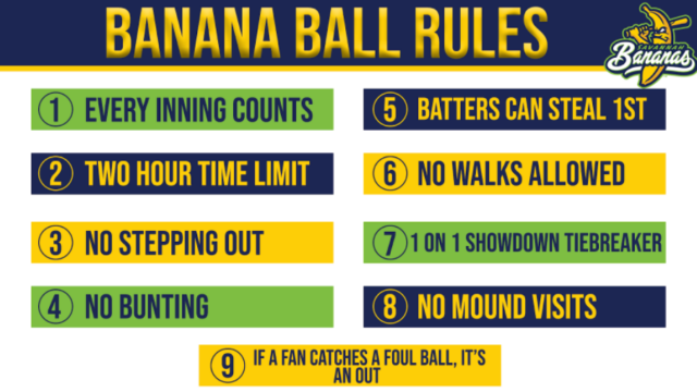 Know the rules! Banana Ball