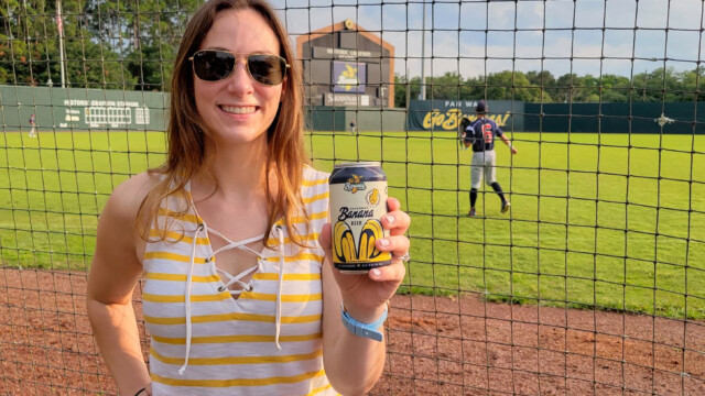 The perfect beer to watch a Savannah Banana game Melissa and beer