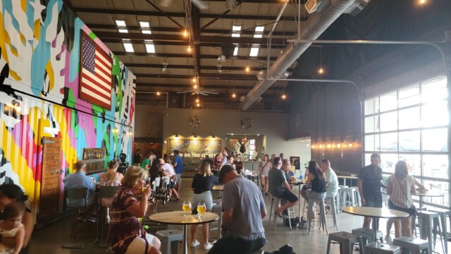 Nice space at Service Brewing Service Brewing