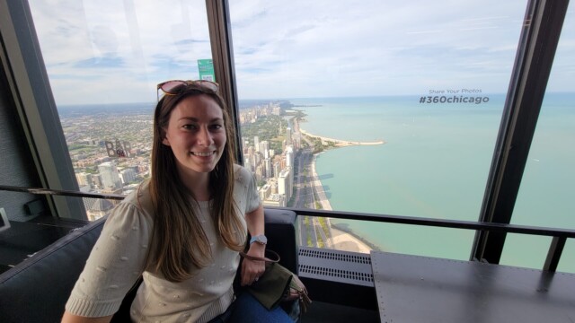 The views from the 360 tour were fantastic! Chicago 360