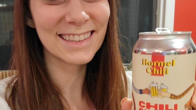 I tried the Modist + Hormel Chili Cheese Beer