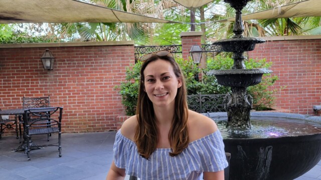 Melissa at Abita Brewing Company Melissa at Abita