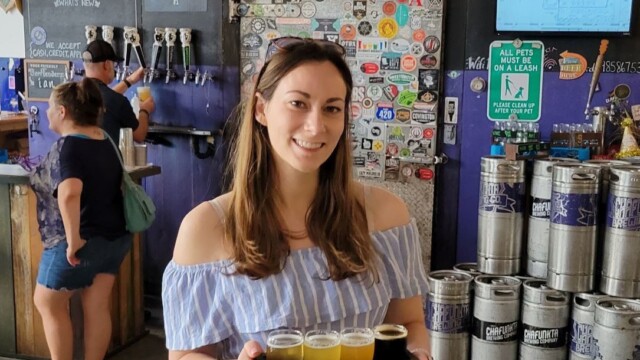 Melissa at Chafunkta Brewing Company Chafunkta Brewing Company