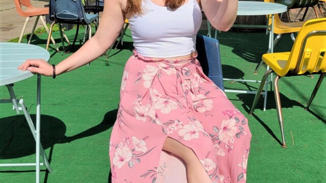 Enjoying my last NOLA pour Melissa at Courtyard